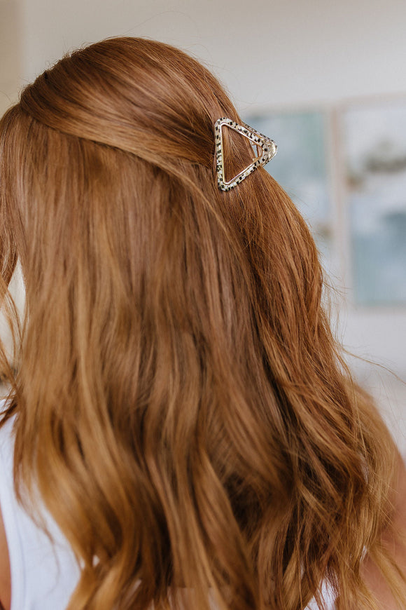 Speckled Triangle Claw Clip *Online Exclusive*