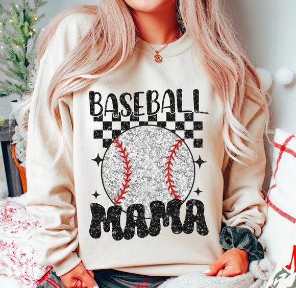 Baseball Mama Graphic Crewneck