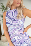 Waves of Lilac Dress *online exclusive*