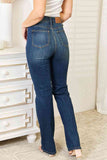 Judy Blue Full Size Elastic Waistband Slim Bootcut Jeans