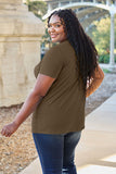 Basic Bae Full Size V-Neck Short Sleeve T-Shirt