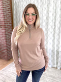 World of Our Own Top in Taupe *Online Exclusive*