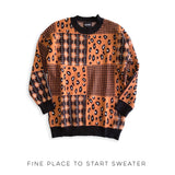 Fine Place to Start Sweater *Online Exclusive*