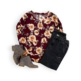 A Class Act Floral Sweater *Online Exclusive*