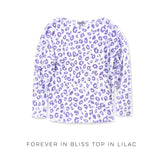 Forever in Bliss Top in Lilac *Online Exclusive*