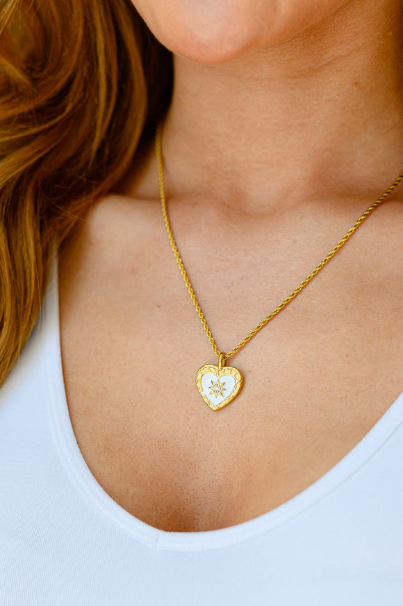 Sacred Heart Pendant Necklace *Online Exclusive*