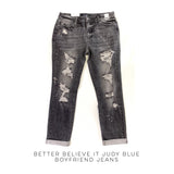 Better Believe It Judy Blue Boyfriend Jeans *Online Exclusive*
